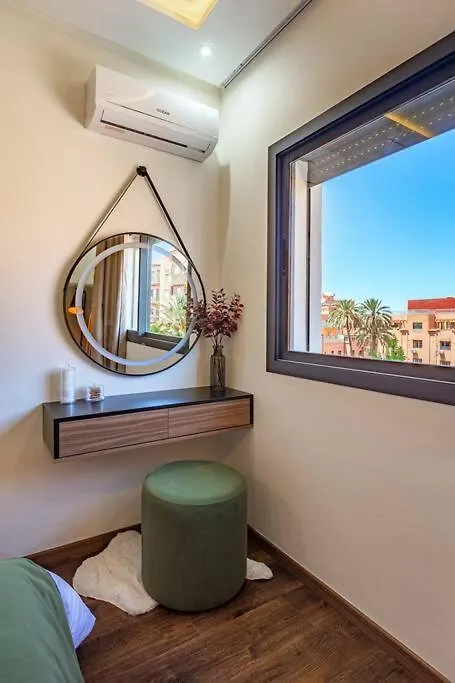Luxury Apartment Gueliz, Cinema Bedroom Experience Marrákes