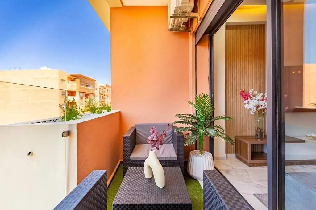Luxury Apartment Gueliz, Cinema Bedroom Experience Marrákes