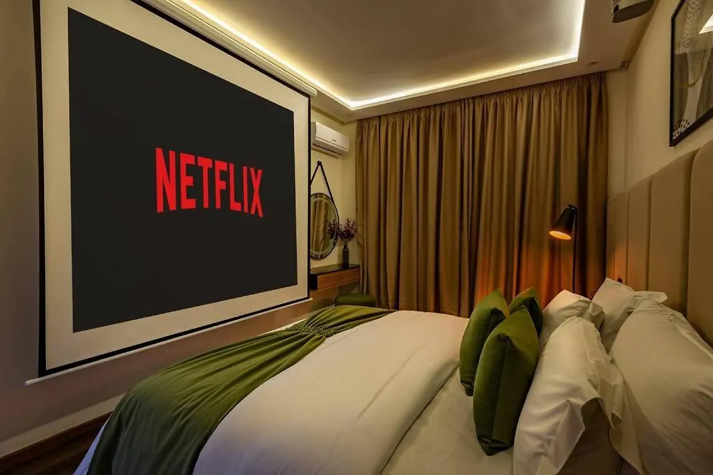 Luxury Apartment Gueliz, Cinema Bedroom Experience Marrákes